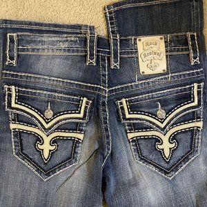 Rock Revival Richie Straight Denim Men's Size 32 x 34 NEW